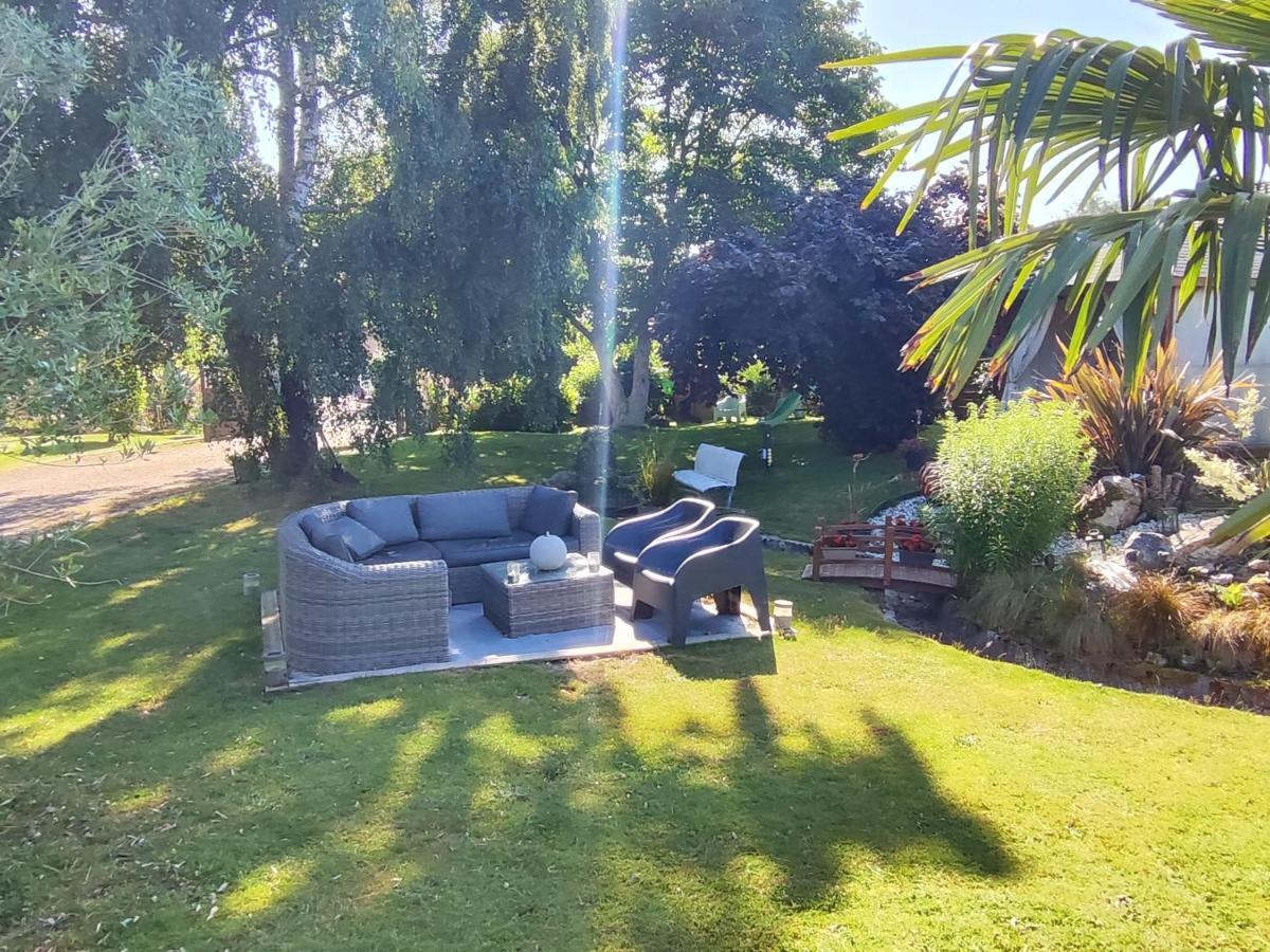 Bed and Breakfast La Chaumiere Saint-Martin-Saint-Firmin Экстерьер фото